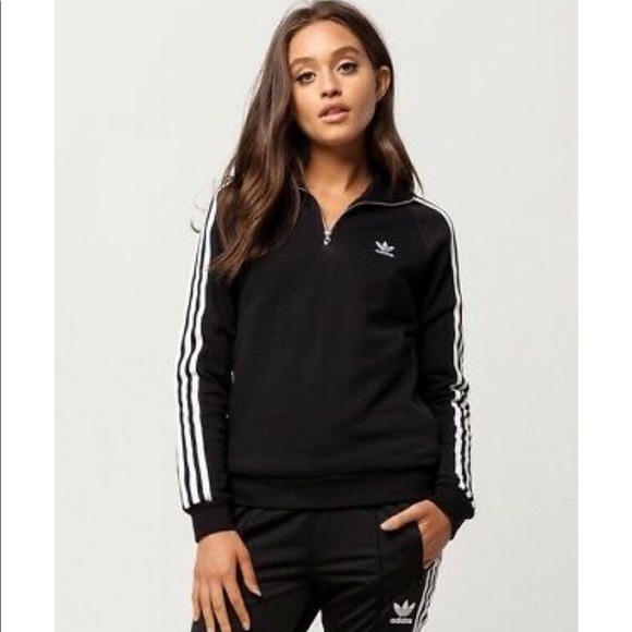 adidas the brand with the 3 stripes sweatshirt